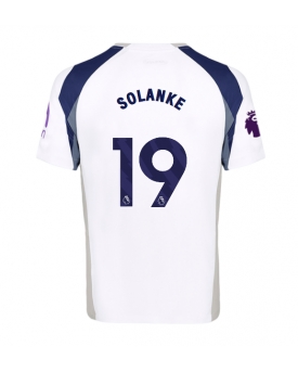 Billige Fotballdrakt Tottenham Hotspur Dominic Solanke #19 Replika Hjemmedrakt 2025-26 Kortermet